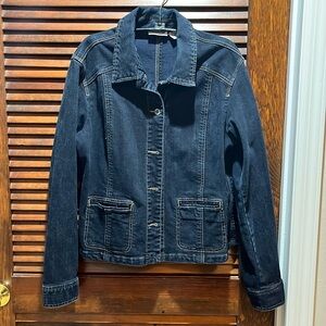 Chico’s size 2 dark denim jacket